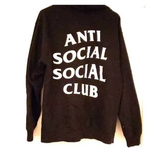 Anti Social Social Club zip hoodie